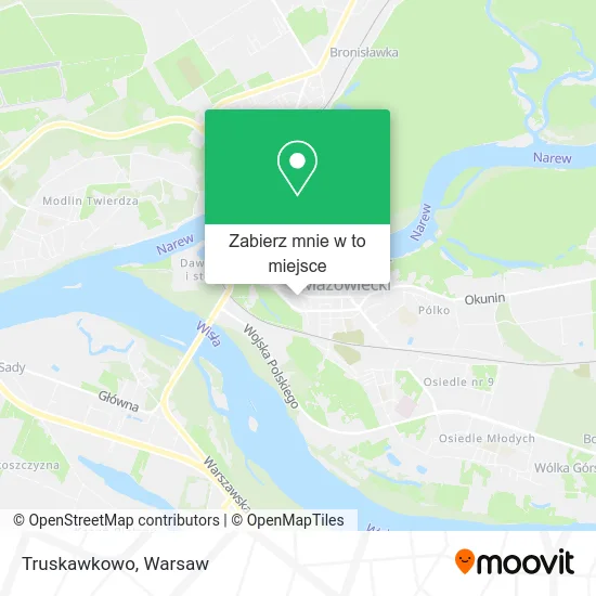 Mapa Truskawkowo