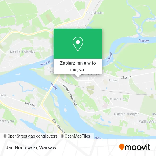 Mapa Jan Godlewski