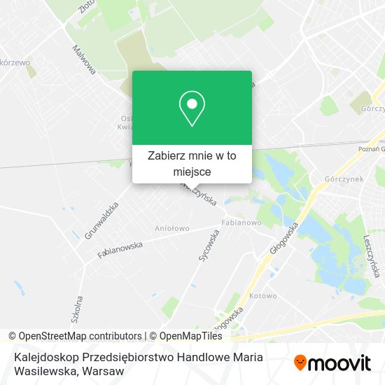 Mapa Kalejdoskop Przedsiębiorstwo Handlowe Maria Wasilewska