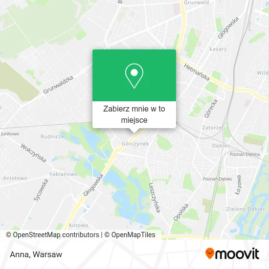 Mapa Anna