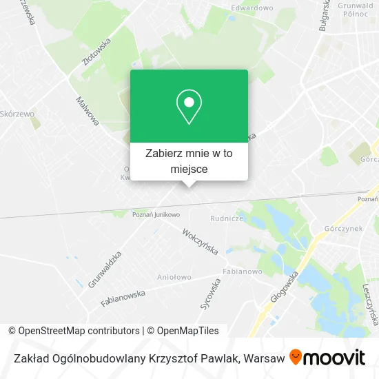Mapa Zakład Ogólnobudowlany Krzysztof Pawlak