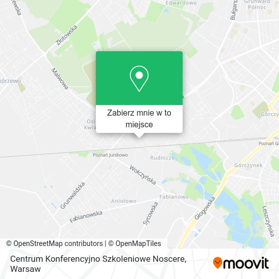 Mapa Centrum Konferencyjno Szkoleniowe Noscere