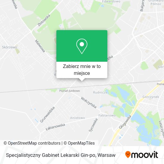 Mapa Specjalistyczny Gabinet Lekarski Gin-po