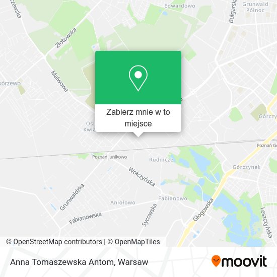 Mapa Anna Tomaszewska Antom