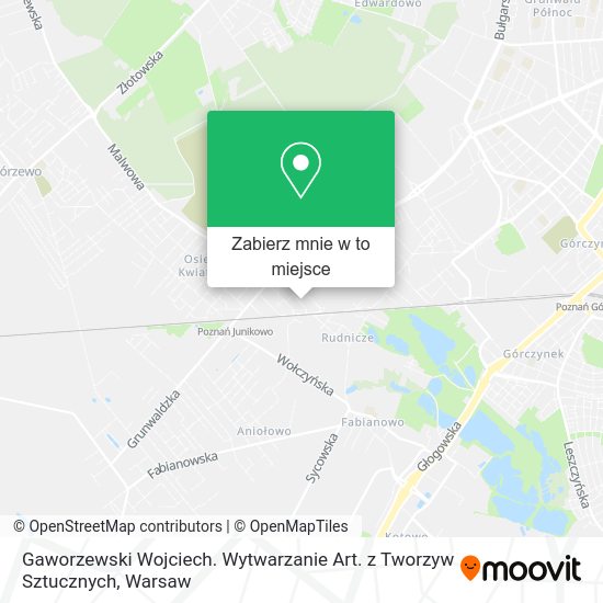 Mapa Gaworzewski Wojciech. Wytwarzanie Art. z Tworzyw Sztucznych