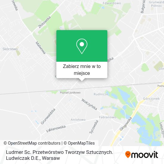 Mapa Ludmer Sc. Przetwórstwo Tworzyw Sztucznych. Ludwiczak D.E.