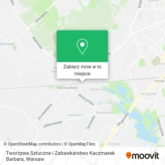 Mapa Tworzywa Sztuczne i Zabawkarstwo Kaczmarek Barbara