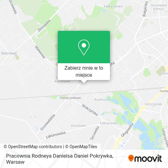 Mapa Pracownia Rodneya Danielsa Daniel Pokrywka