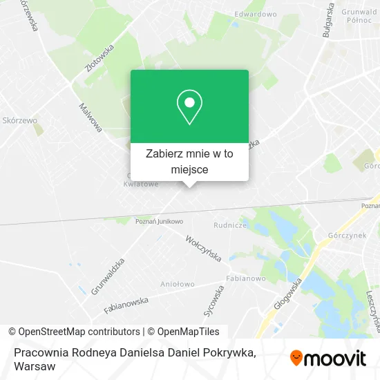 Mapa Pracownia Rodneya Danielsa Daniel Pokrywka