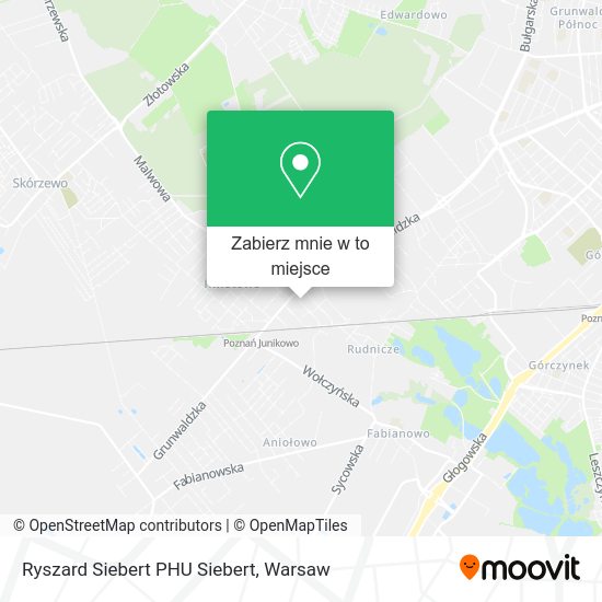 Mapa Ryszard Siebert PHU Siebert