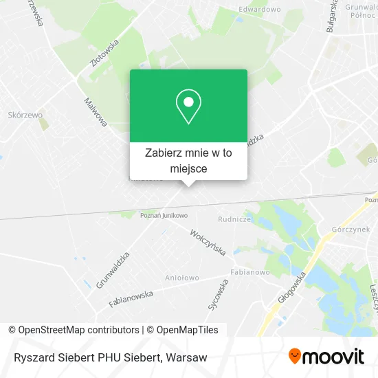 Mapa Ryszard Siebert PHU Siebert