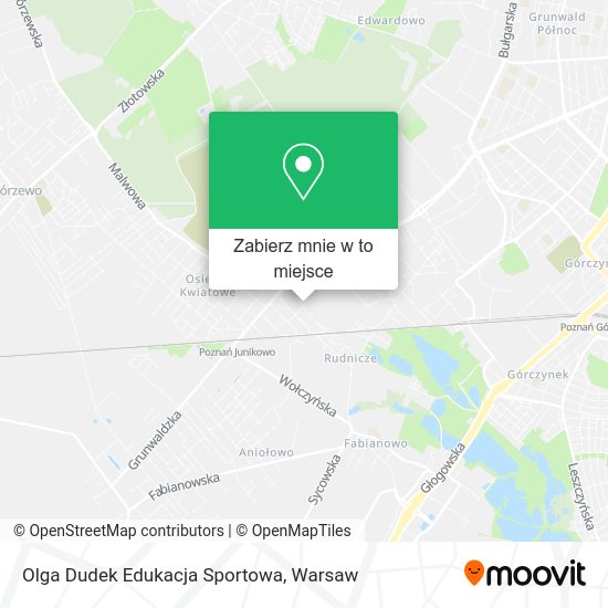 Mapa Olga Dudek Edukacja Sportowa