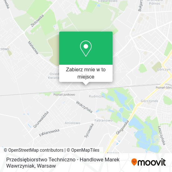 Mapa Przedsiębiorstwo Techniczno - Handlowe Marek Wawrzyniak