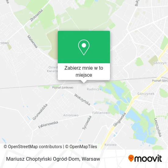 Mapa Mariusz Choptyński Ogród-Dom