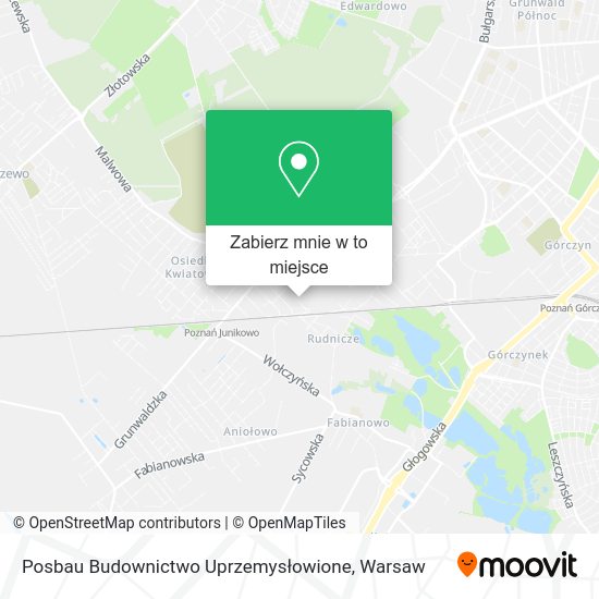 Mapa Posbau Budownictwo Uprzemysłowione