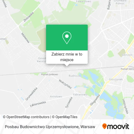 Mapa Posbau Budownictwo Uprzemysłowione
