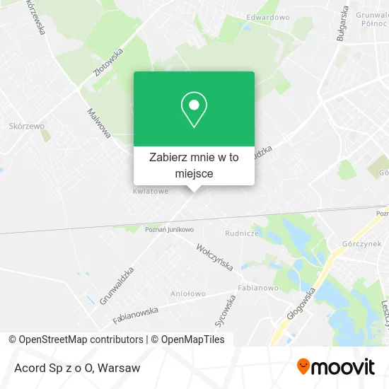 Mapa Acord Sp z o O
