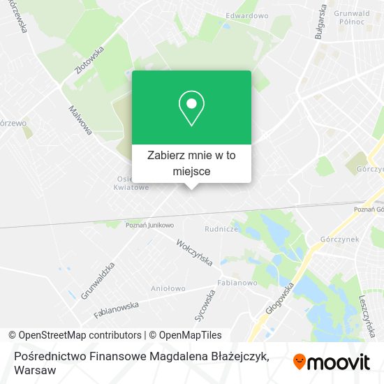 Mapa Pośrednictwo Finansowe Magdalena Błażejczyk