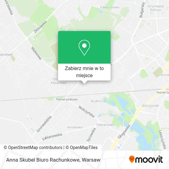 Mapa Anna Skubel Biuro Rachunkowe