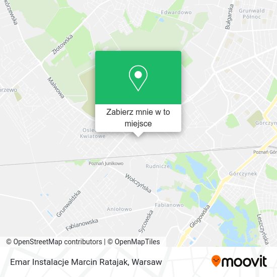 Mapa Emar Instalacje Marcin Ratajak