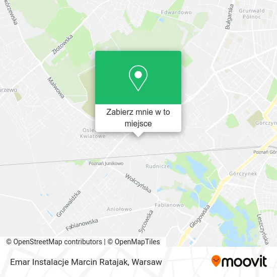 Mapa Emar Instalacje Marcin Ratajak