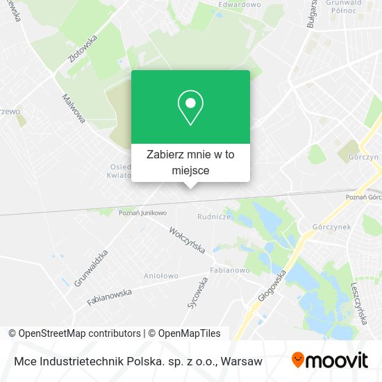 Mapa Mce Industrietechnik Polska. sp. z o.o.