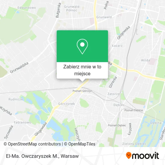 Mapa El-Ma. Owczaryszek M.
