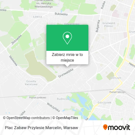 Mapa Plac Zabaw Przylesie Marcelin