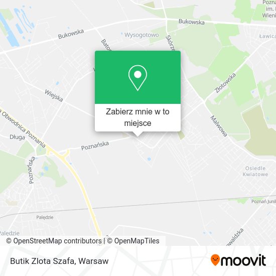 Mapa Butik Zlota Szafa