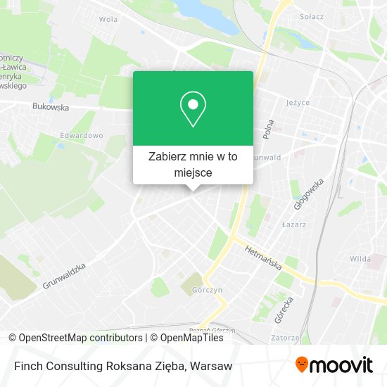 Mapa Finch Consulting Roksana Zięba