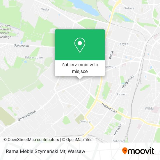 Mapa Rama Meble Szymański Mt