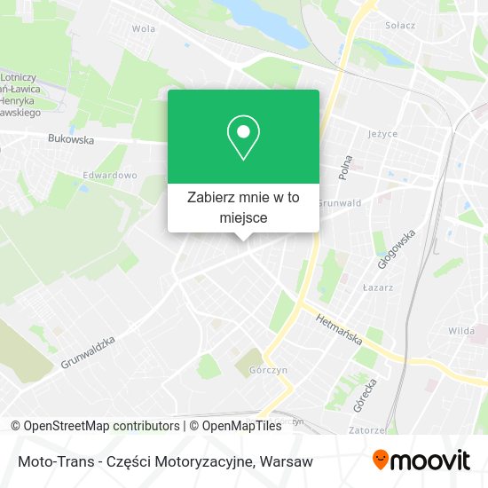 Mapa Moto-Trans - Części Motoryzacyjne