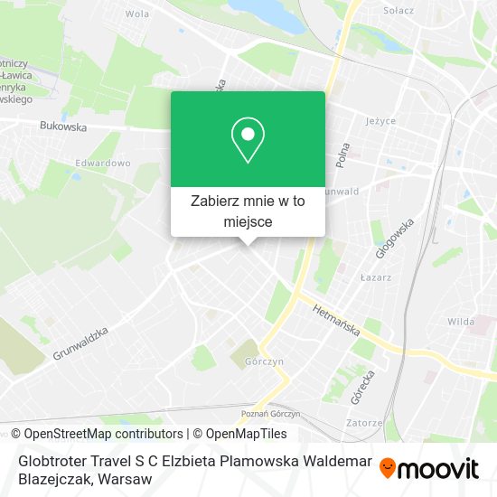 Mapa Globtroter Travel S C Elzbieta Plamowska Waldemar Blazejczak