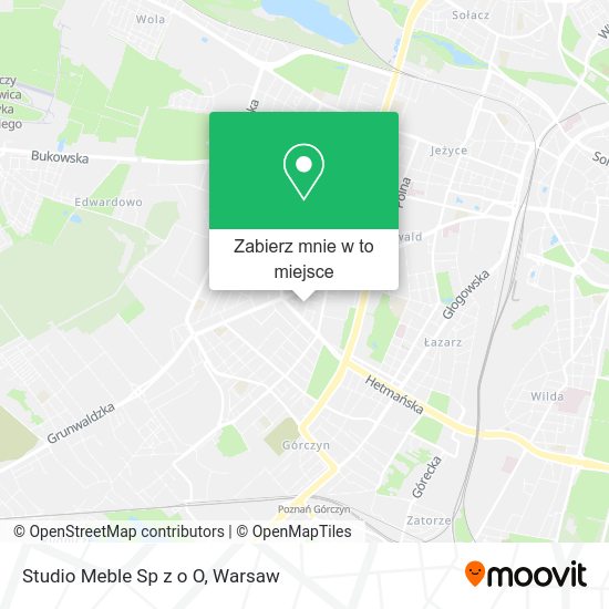 Mapa Studio Meble Sp z o O