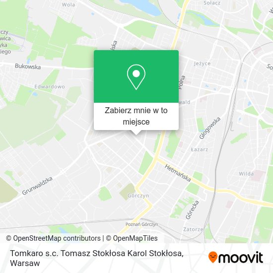 Mapa Tomkaro s.c. Tomasz Stokłosa Karol Stokłosa