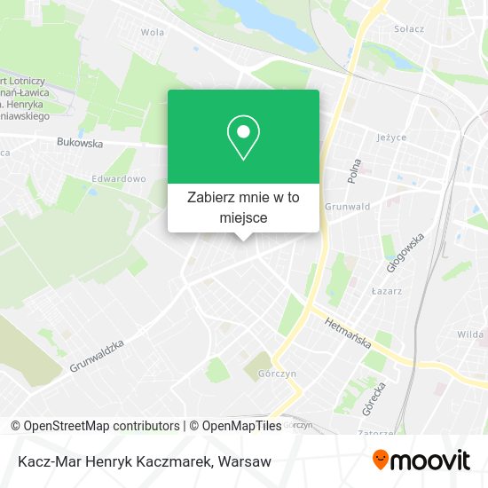 Mapa Kacz-Mar Henryk Kaczmarek