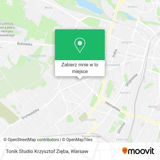 Mapa Tonik Studio Krzysztof Zięba