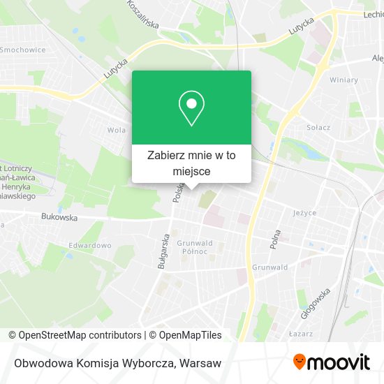 Mapa Obwodowa Komisja Wyborcza