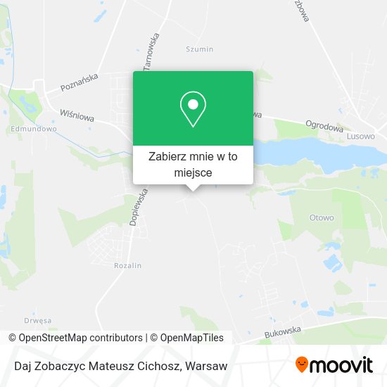 Mapa Daj Zobaczyc Mateusz Cichosz