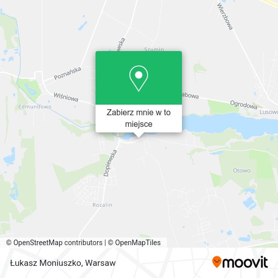 Mapa Łukasz Moniuszko