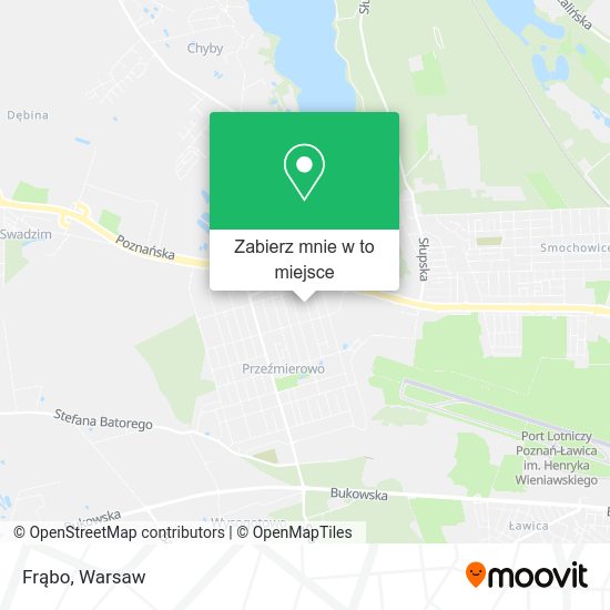 Mapa Frąbo