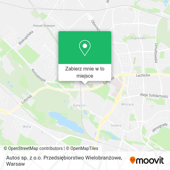 Mapa Autos sp. z o.o. Przedsiębiorstwo Wielobranżowe