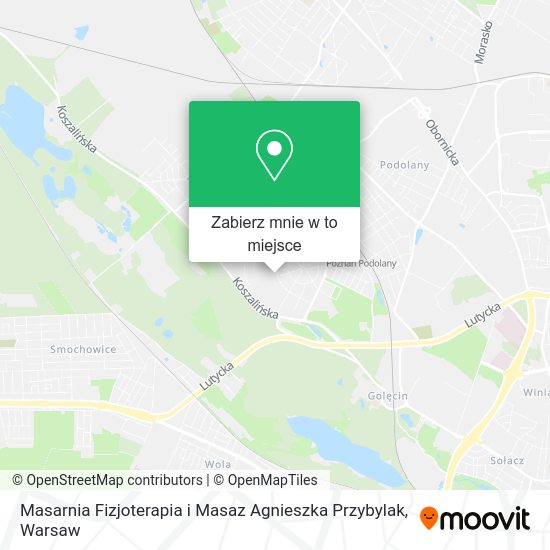 Mapa Masarnia Fizjoterapia i Masaz Agnieszka Przybylak