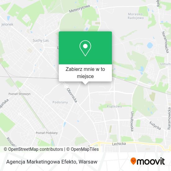 Mapa Agencja Marketingowa Efekto