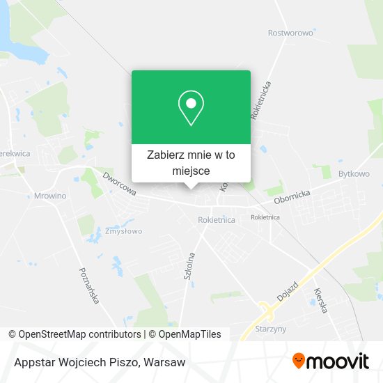 Mapa Appstar Wojciech Piszo