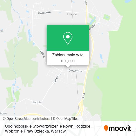 Mapa Ogólnopolskie Stowarzyszenie Równi Rodzice Wobronie Praw Dziecka