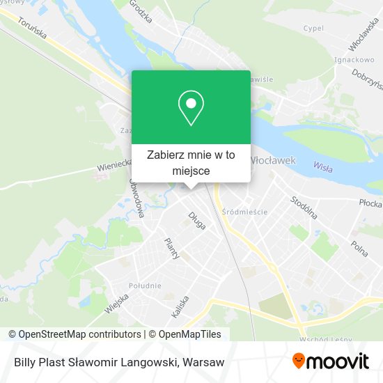 Mapa Billy Plast Sławomir Langowski