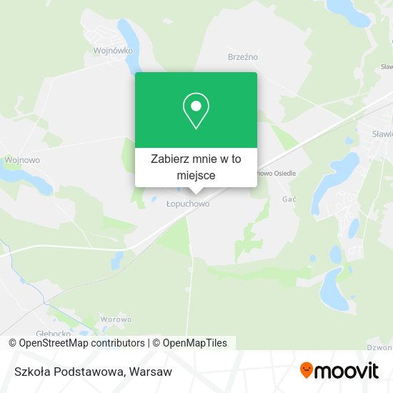 Mapa Szkoła Podstawowa