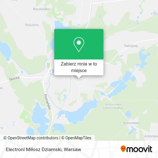 Mapa Electroni Miłosz Dziamski