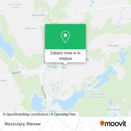 Mapa Błyszczący